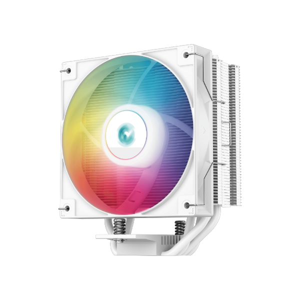 קירור אוויר למעבד DeepCool AG400 White 220W TDP 150mm RGB