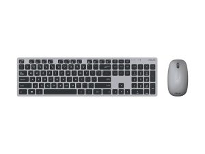 סט מקלדת ועכבר אלחוטי ASUS W5000 Copilot Grey