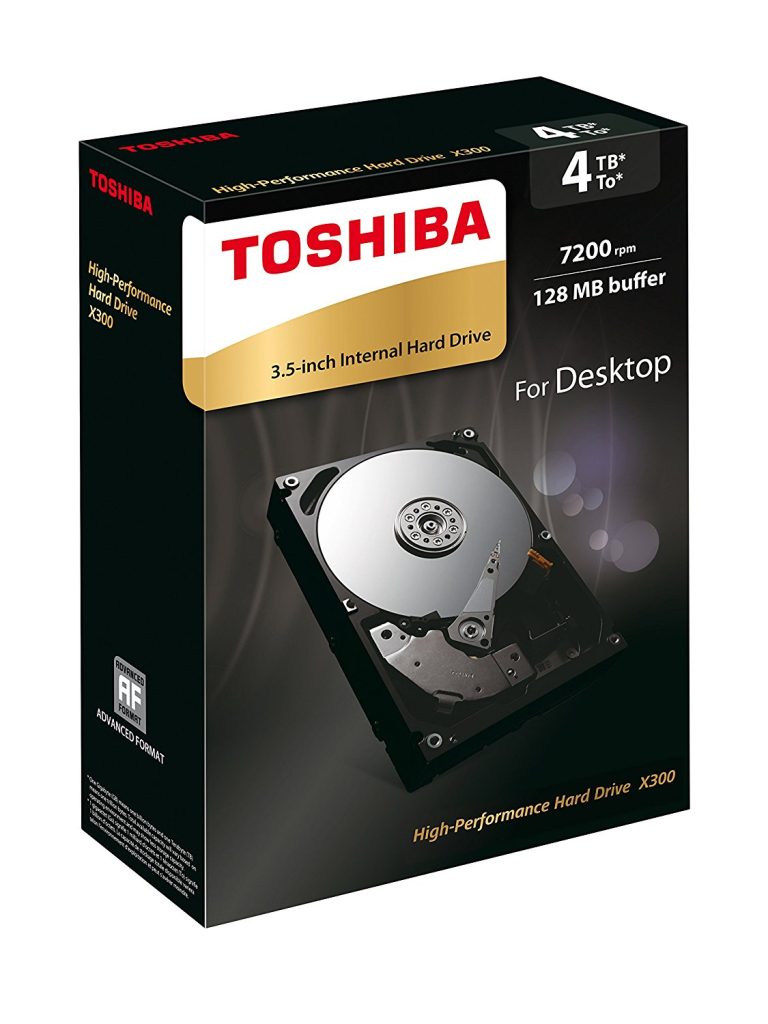 ‏כונן קשיח ‏פנימי Toshiba X300 HDWE140EZSTA 4000GB טושיבה