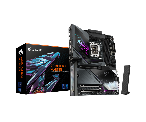 לוח לאינטל דור 15 Gigabyte Z890 AORUS MASTER 10GBE LAN WIFI7 ATX