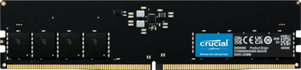 זכרון לנייח Crucial 16GB DDR5 4800MHz C40 UDIMM