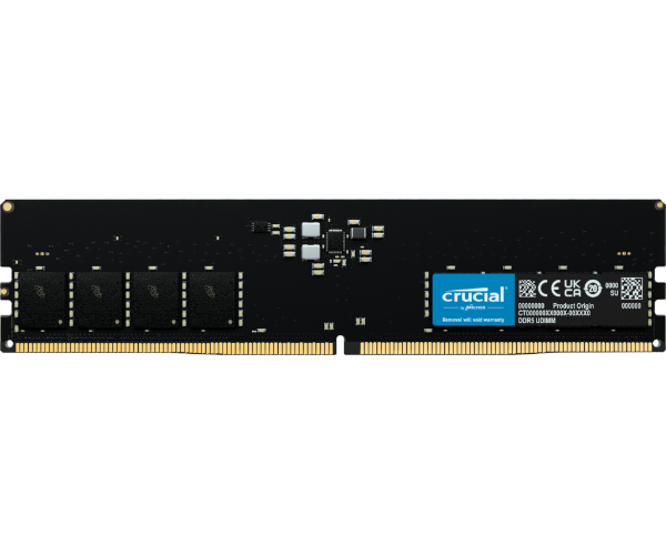 זכרון לנייח Crucial 16GB DDR5 5600Mhz C46