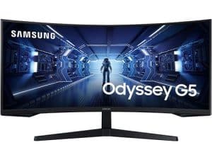 מסך Samsung Odyssey G5 Series Ultra WQHD 34 VA 1ms HDMI DP
