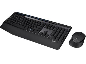 ‏מקלדת ועכבר Logitech Wireless Combo MK345 לוגיטק