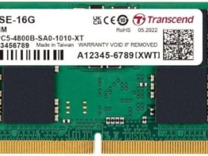 זכרון לנייד Transcend DDR5 16GB 4800Mhz C40 SODIM