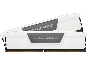 ז. לנייח CORSAIR VENGEANCE 64GB 2x32GB DDR5 5200MHz C40 White