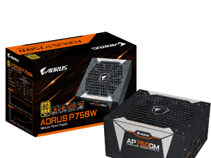 ספק כוח מודולרי AORUS P750W 80 PLUS GOLD Modular 13.5 CM FAN
