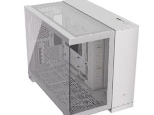 מארז Corsair 2500X Mini-Tower mATX Tempered Glass NO FANS White