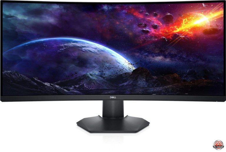 מסך מחשב Dell 34 Curved WQHD 3440 x 1440 - S3422DWG