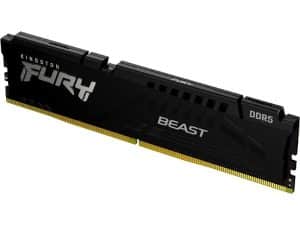 זכרון לנייח Kingston FURY BEAST BLACK 32GB 5600MHZ DDR5 C40