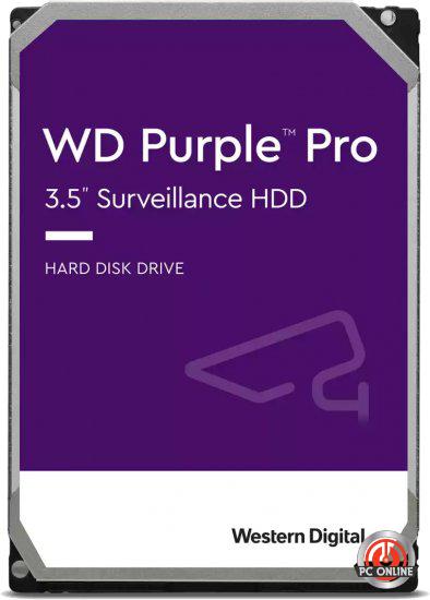 כונן קשיח Western Digita Purple Pro Surveillance 18TB 512MB 7200RPM SATA III WD181PURP