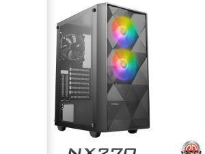 מארז ANTEC Mid Tower NX270 ATX RGB Tempered Glass Side Panel