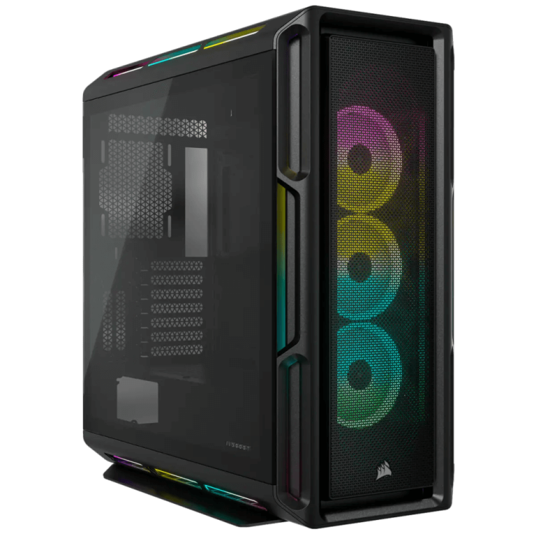 מארז למחשב CORSAIR iCUE 5000T RGB Tempered Glass Mid-Tower ATX