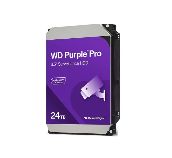 דיסק פנימי WD 24TB Purple Pro 7200 rpm SATA III 3.5