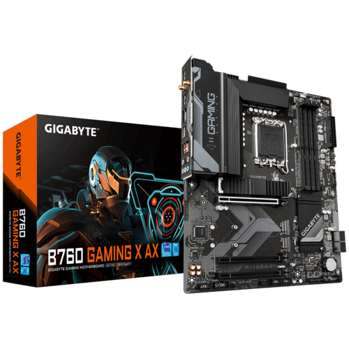 לוח אם Gigabyte B760 GAMING X AX