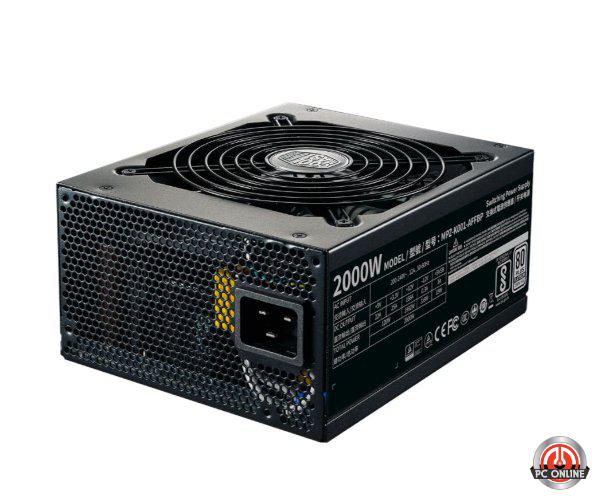 ספק כח Cooler Master 2000W CLM-P2000 M2000 2000W 80+ Platinum Full Modular