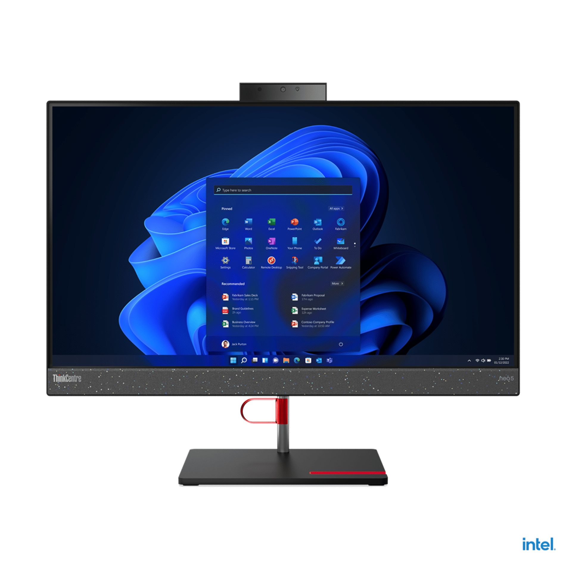 Lenovo ThinkCentre neo 50a 24 12B80013IV ‏23.8 ‏אינטש לנובו