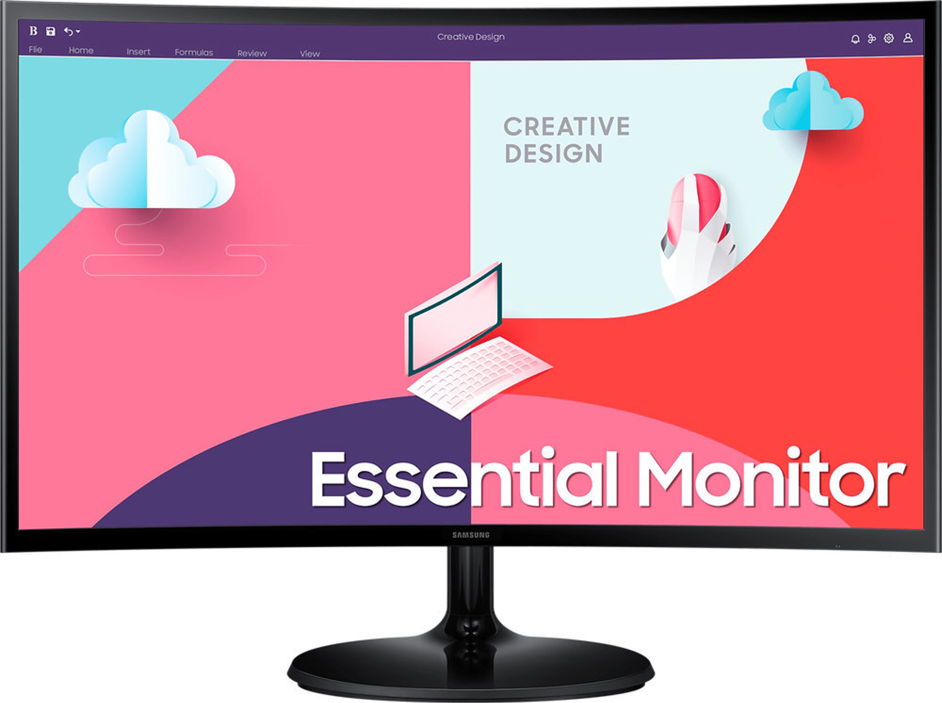 מסך מחשב Full HD Samsung Essential S24C360EAM