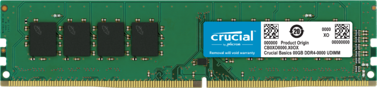 זיכרון ‏למחשב נייח 16GB 3200Mhz Crucial CT16G4DFRA32A