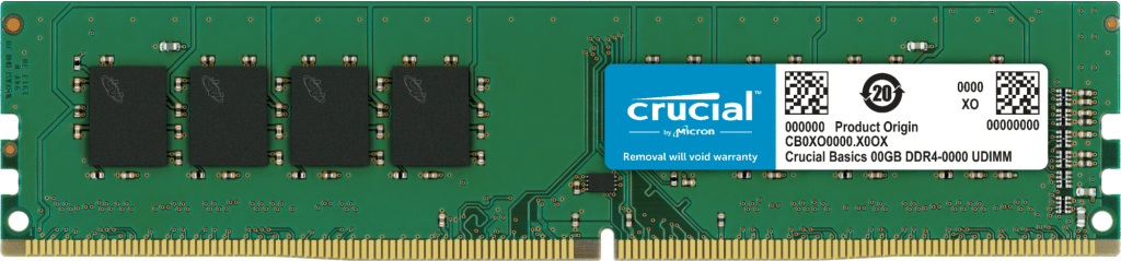 זיכרון ‏למחשב נייח 16GB 3200Mhz Crucial CT16G4DFRA32A