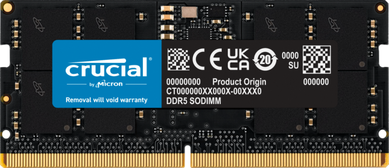 זיכרון ‏למחשב נייד Crucial SODIMM CT16G52C42S5