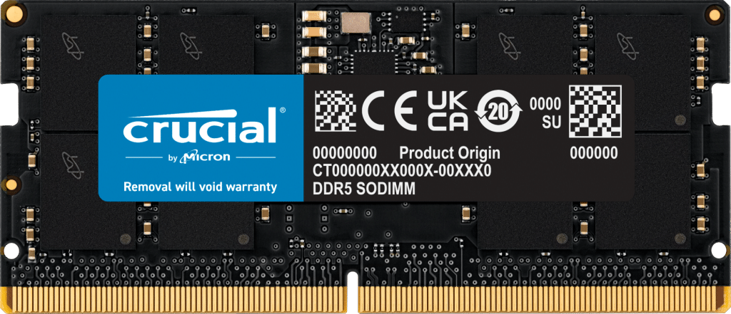 זיכרון Crucial 5600 SODIMM CT24G56C46S5