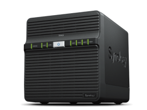 שרת אחסון NAS ללא כוננים Synology DiskStation DS423J 4-Bay