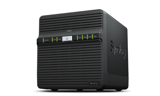 שרת אחסון NAS ללא כוננים Synology DiskStation DS423J 4-Bay