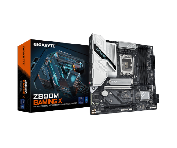 לוח לאינטל דור 15 Gigabyte Z890M GAMING X mATX 2.5GbE LGA1851