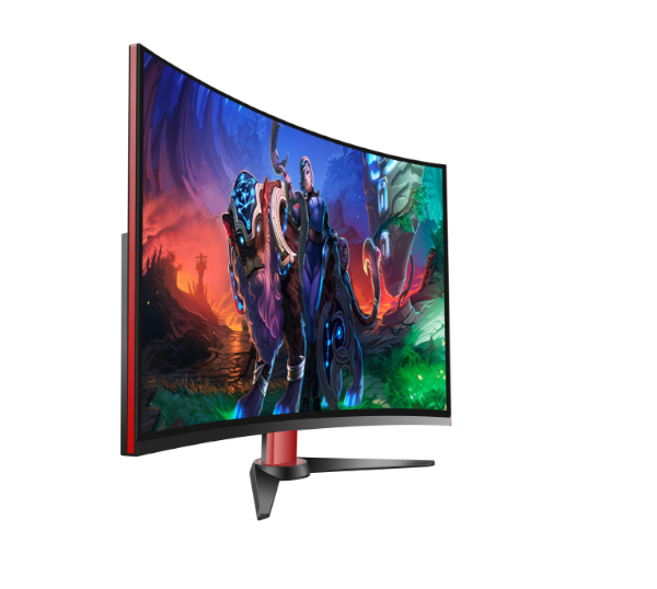 מסך גיימינג Solid 31.5 FHD VA 4Ms HDMI DP Curved 180HZ