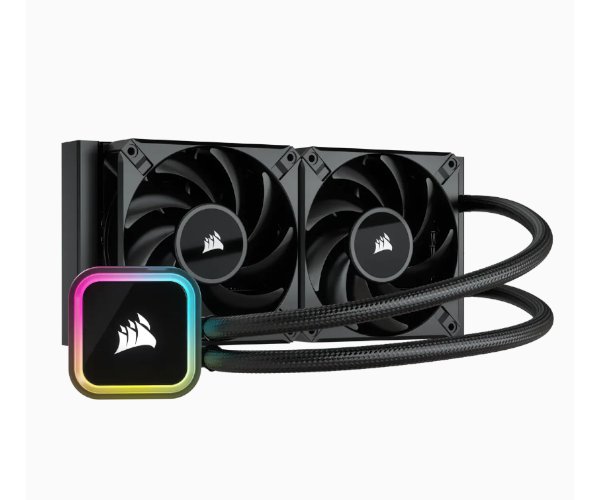 קירור נוזלי כפול Corsair ICUE H100i RGB ELITE AMD/INTEL