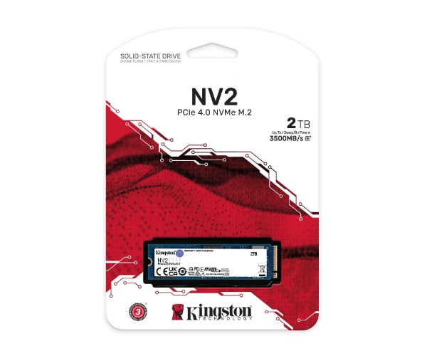 Kingston NV2 2TB NVME GEN 4.0 4X4 SNV2S/2000G