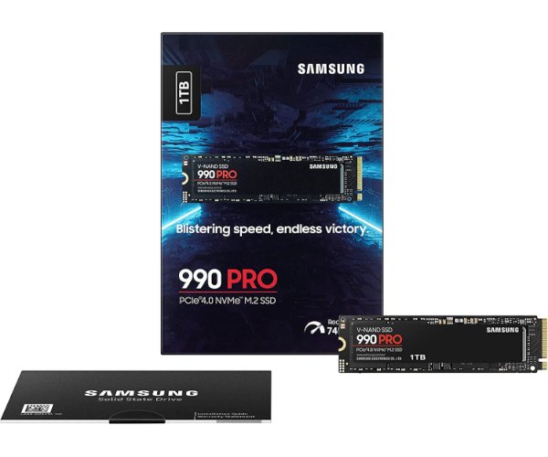 כונן SSD ‏ ‏פנימי Samsung pro 990 990 PRO NVMe M.2 MZ-V9P1T0BW 1000GB סמסונג