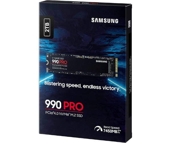 Samsung pro 990 NVMe 2TB GEN 4 7490/6950 MB/s V9P2T0BW