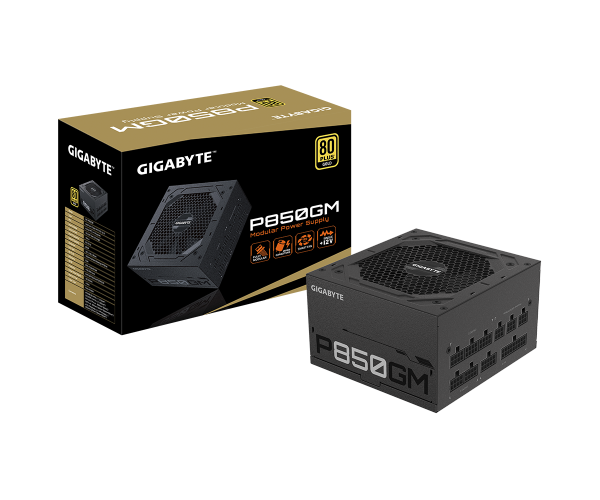 ספק כח Plus Gold Full Modular Gigabyte P850GM