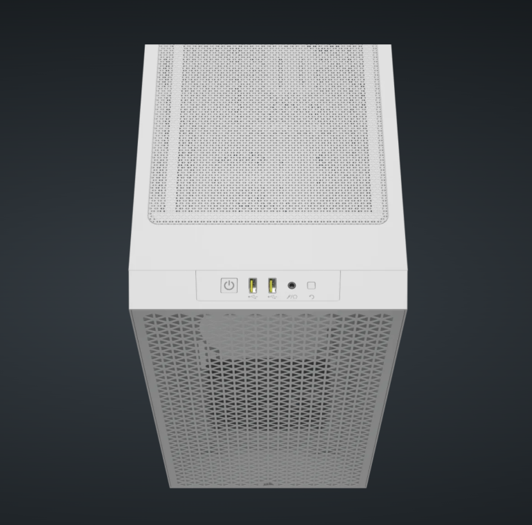 מארז Corsair 3000D AIRFLOW Mid Tower CASE White