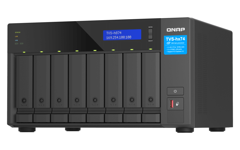 שרת NAS ‏ QNAP TVS-H874-i5-32G