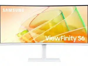 מסך מחשב ‏34 ‏אינטש Samsung ViewFinity S6 S34C650TAM UWQHD סמסונג