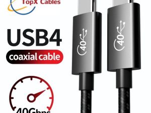 כבל 40Gbps 240W 8K@60HZ USB 4.0