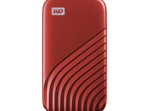 כונן SSD חיצוני נייד Western Digital My Passport 500GB USB 3.2 WDBAGF5000ARD - צבע אדום