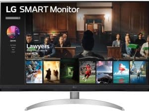מסך מחשב LG 32" 4K MyView Smart Monitor with webOS 32SQ700S