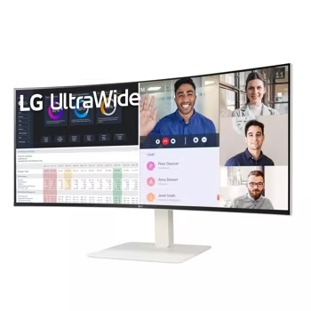 מסך מחשב LG 38" UltraWide Curved Monitor WQHD Nano IPS VESA Display 144Hz 38WR85QC