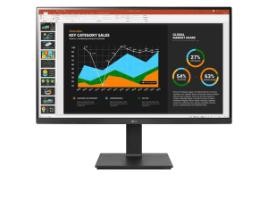 מסך מחשב LG 27BQ75QB 27 IPS QHD HDR10