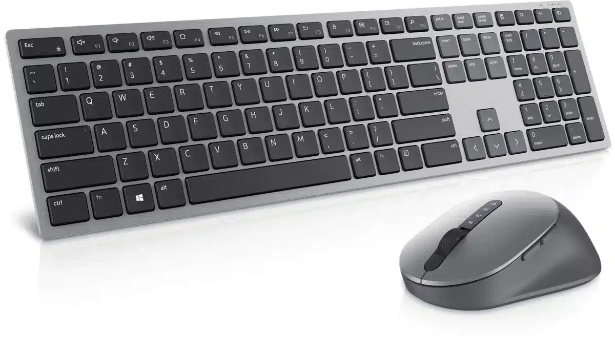 ‏מקלדת ועכבר Dell Premier Multi-Device Wireless Keyboard and Mouse – KM7321W