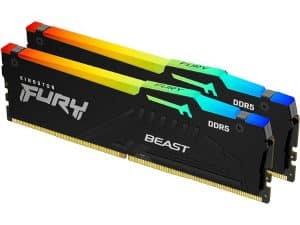 Kingston Fury Beast RGB 64GB kit 2x32G 6000Mhz DDR5 CL30 AMD Expo
