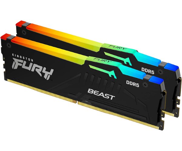 Kingston Fury Beast RGB 64GB kit 2x32G 6000Mhz DDR5 CL30 AMD Expo