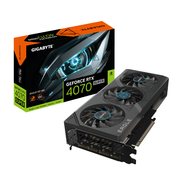 כרטיס מסך Gigabyte GeForce RTX 4070 SUPER EAGLE OC 12GB