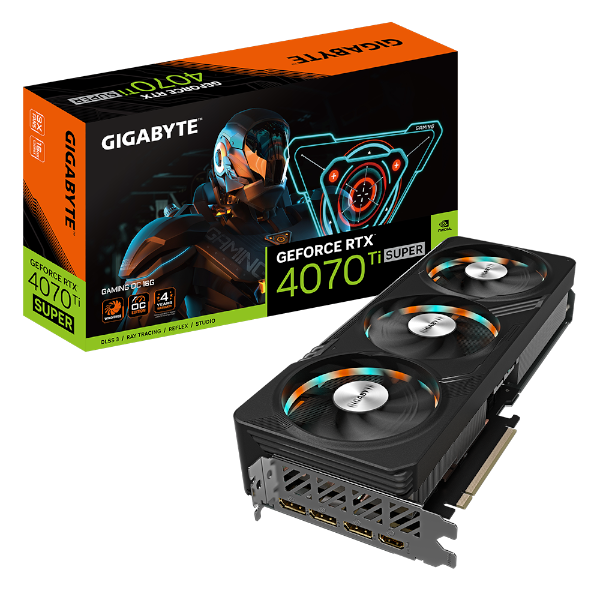 כרטיס מסך Gigabyte GeForce RTX 4070 Ti SUPER GAMING OC 16GB