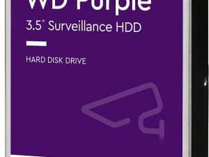 דיסק קשיח פנימי לנייח WD 4TB Purple 5400rpm 256MB 3.5