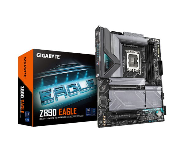 לוח לאינטל דור 15 Gigabyte Z890 EGALE 2.5GbE 4XM.2 Slots ATX LGA1